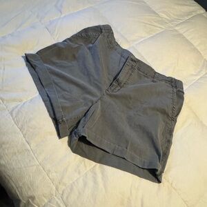 Old Navy Women's Charcoal Cargo Shorts